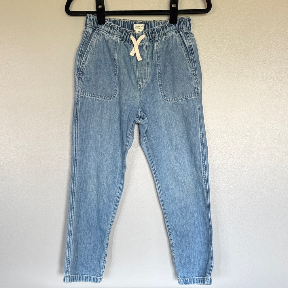 Crewcuts Blue Denim Jogger Pants
